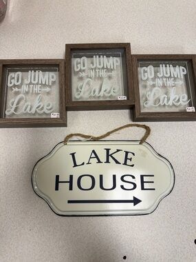 Lake House Wall Decorations